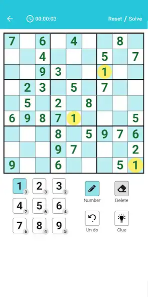 Play Sudoku 21A as an online game Sudoku 21A with UptoPlay