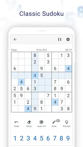 Play Sudoku: Classic Number Puzzle  and enjoy Sudoku: Classic Number Puzzle with UptoPlay