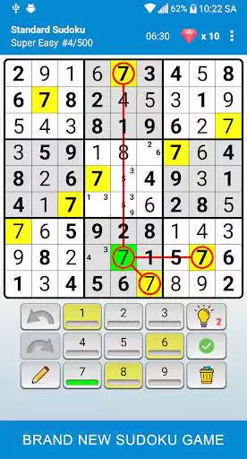 Play Sudoku - Classic Puzzle Game  and enjoy Sudoku - Classic Puzzle Game with UptoPlay