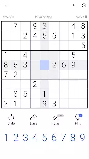 Play Sudoku - Classic Sudoku Puzzle as an online game Sudoku - Classic Sudoku Puzzle with UptoPlay