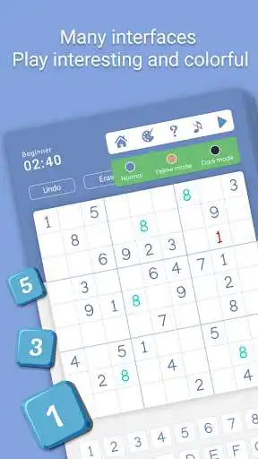 Play Sudoku Classic: test IQ game  and enjoy Sudoku Classic: test IQ game with UptoPlay