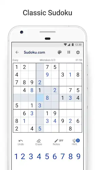 Play Sudoku.com - classic sudoku  and enjoy Sudoku.com - classic sudoku with UptoPlay