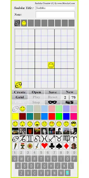 Play Sudoku Creator as an online game Sudoku Creator with UptoPlay