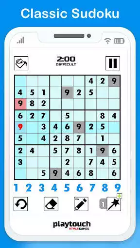 Play Sudoku : Easy and Fun !  and enjoy Sudoku : Easy and Fun ! with UptoPlay