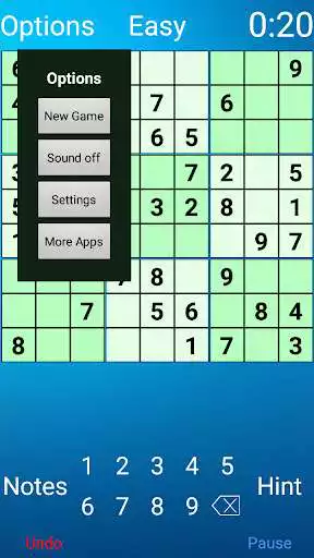 Play Sudoku for Android as an online game Sudoku for Android with UptoPlay