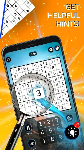 Play Sudoku - Free Classic Offline Puzzle Game as an online game Sudoku - Free Classic Offline Puzzle Game with UptoPlay
