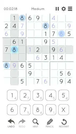 Play Sudoku Infinite as an online game Sudoku Infinite with UptoPlay