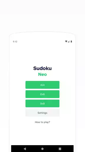 Play Sudoku Neo