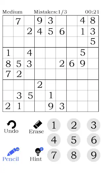 Play Sudoku Number Puzzle Game - Cl  and enjoy Sudoku Number Puzzle Game - Cl with UptoPlay
