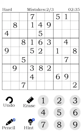 Play Sudoku Number Puzzle Game - Cl as an online game Sudoku Number Puzzle Game - Cl with UptoPlay