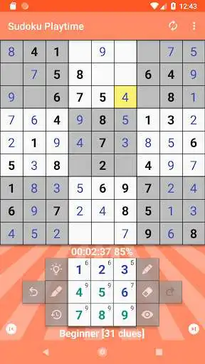 Play Sudoku Playtime  and enjoy Sudoku Playtime with UptoPlay