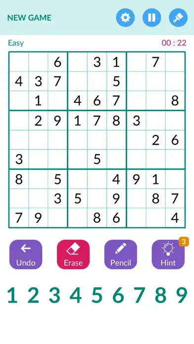 Play Sudoku - Puzzle  Brain Game  and enjoy Sudoku - Puzzle  Brain Game with UptoPlay