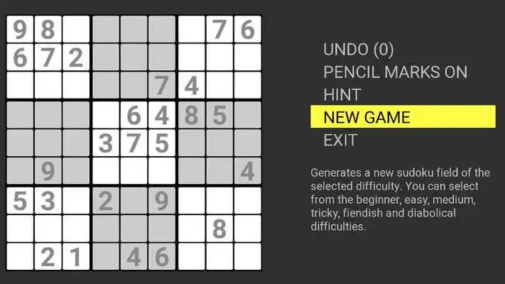 Play Sudoku Smart TV