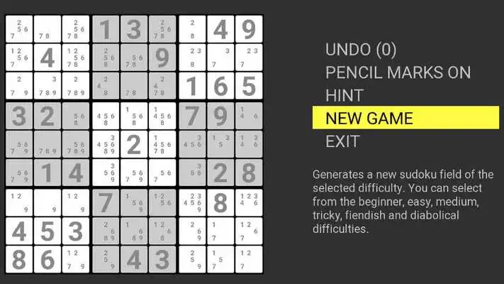 Play Sudoku Smart TV