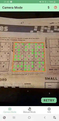 Play Sudoku Solver Camera  and enjoy Sudoku Solver Camera with UptoPlay
