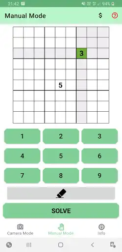 Play Sudoku Solver Camera as an online game Sudoku Solver Camera with UptoPlay