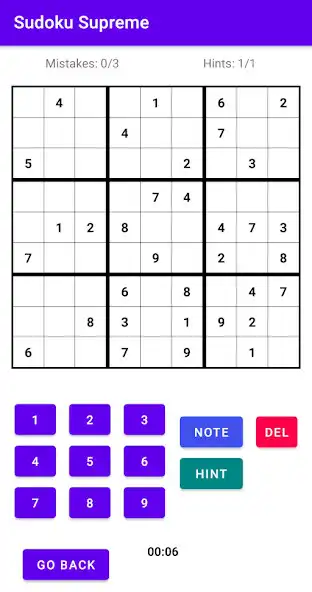 Play Sudoku Supreme 9x9  and enjoy Sudoku Supreme 9x9 with UptoPlay