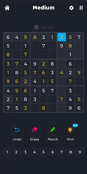 Play Sudoku The Number Match Game as an online game Sudoku The Number Match Game with UptoPlay