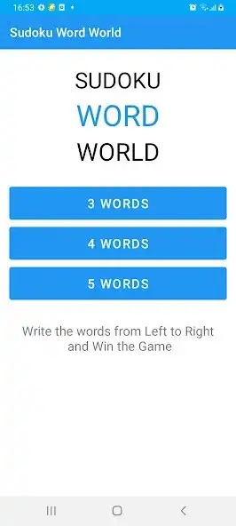 Play Sudoku Word World  and enjoy Sudoku Word World with UptoPlay