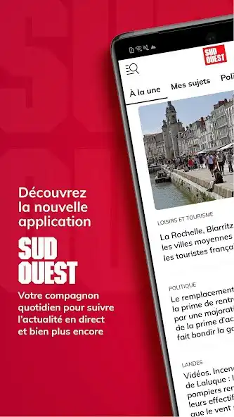 Play Sud Ouest, l’info en continu  and enjoy Sud Ouest, l’info en continu with UptoPlay