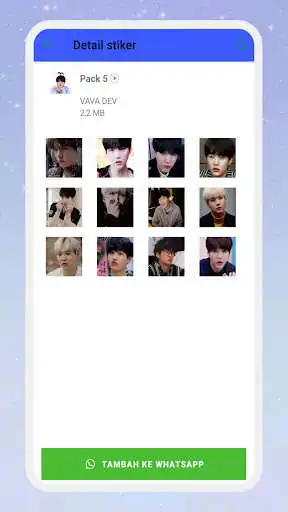 Play Suga Bts Animated Stickers as an online game Suga Bts Animated Stickers with UptoPlay