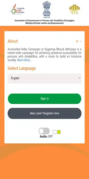 Play Sugamya Bharat App as an online game Sugamya Bharat App with UptoPlay