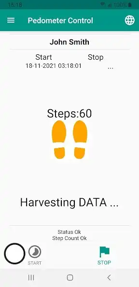 Play Sugapas Steps Tracker as an online game Sugapas Steps Tracker with UptoPlay