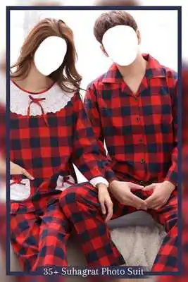 Play Suhagrat Couple Photo Suit