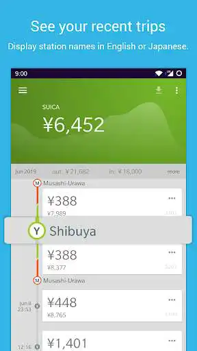 Play APK Suica and IC Card reader - Suikakeibo  and enjoy Suica and IC Card reader - Suikakeibo with UptoPlay net.mediavrog.ic_card_expensetracker