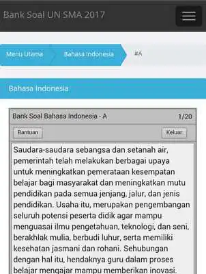 Play Sukses UN SMA 2017 Play Sukses UN SMA 2017