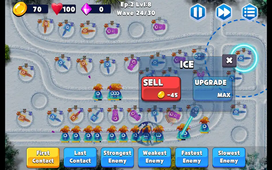 Play Sultan Of Tower Defense Jelly as an online game Sultan Of Tower Defense Jelly with UptoPlay