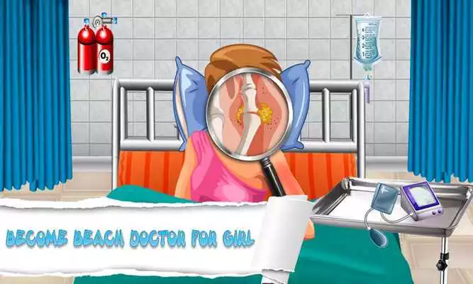 Play Summer Beach Party Doctor: Hospital Game