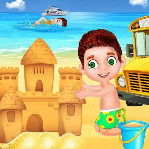 Free play online Summer Beach School Trip – Fun Picnic for Students  APK