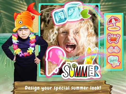 Play Summer Beach Selfie Lenses Cam