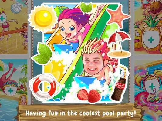 Play Summer Beach Selfie Lenses Cam