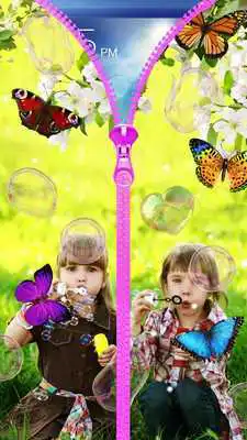 Play Summer, butterfly lock screen. Play Summer, butterfly lock screen.