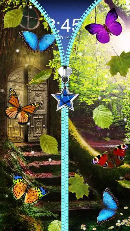 Play Summer, butterfly lock screen. Play Summer, butterfly lock screen.