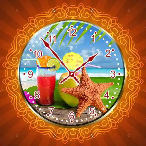 Play Summer Clock Live Wallpaper APK
