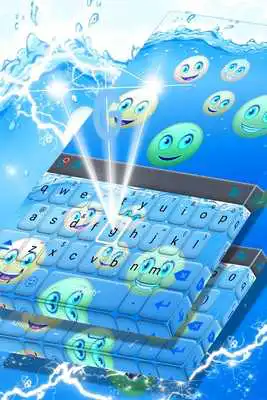 Play Summer Emoji Keyboard Theme