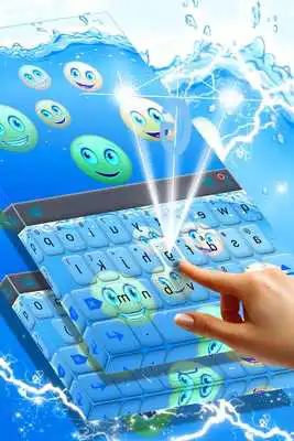 Play Summer Emoji Keyboard Theme