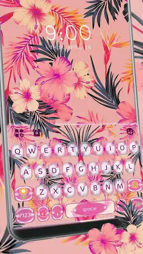 Play Summer Floral Keyboard Theme  and enjoy Summer Floral Keyboard Theme with UptoPlay