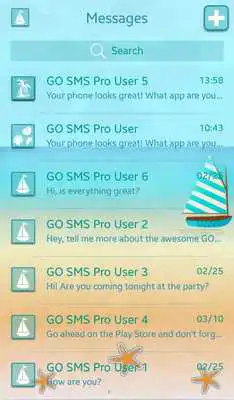 Play Summer Fun for GO SMS