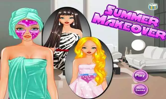 Play Summer Girl Makeover  Dressup