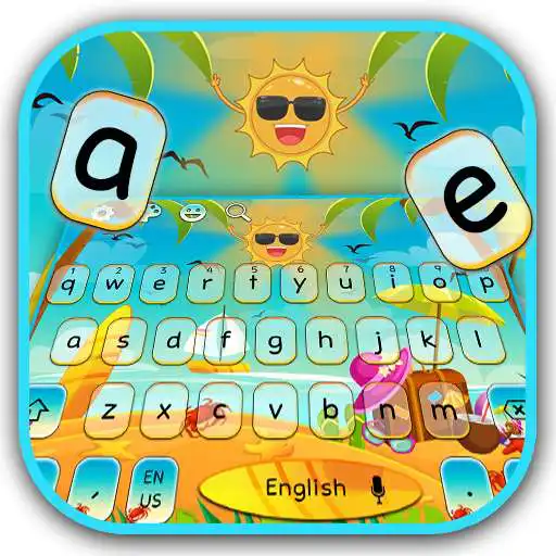 Run free android online Summer Holiday Seaside Keyboard APK