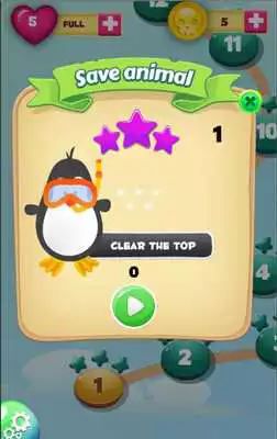 Play Summer Penguin Bubble Shooter