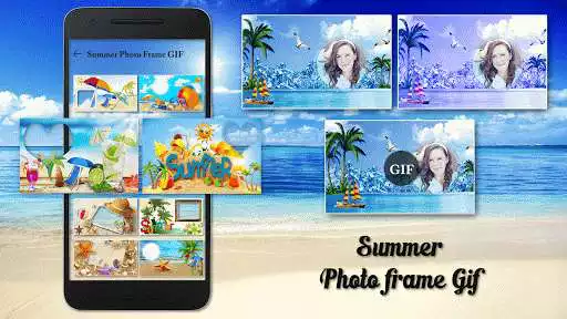 Play Summer Photo Frame Editor
