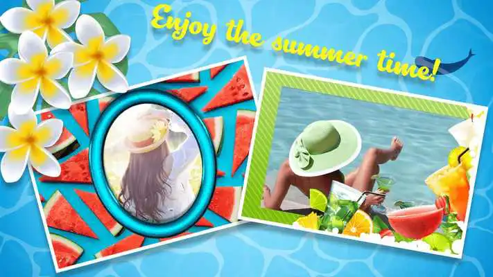 Play Summer Photo Frames Editor