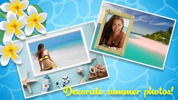 Play Summer Photo Frames Editor