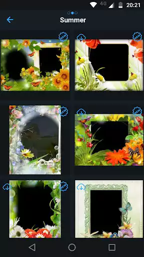 Play Summer Photo Frames