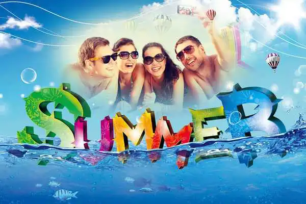 Play Summer Photo Frames